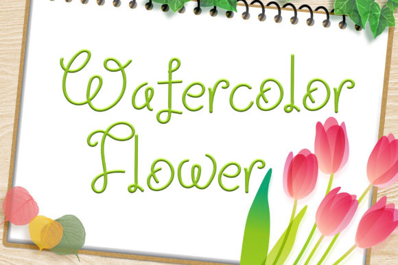 Happy Wedding Font Poster 2