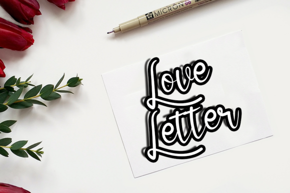 Happy Wedding Font Poster 2