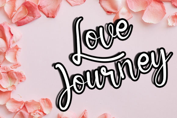 Happy Wedding Font Poster 4