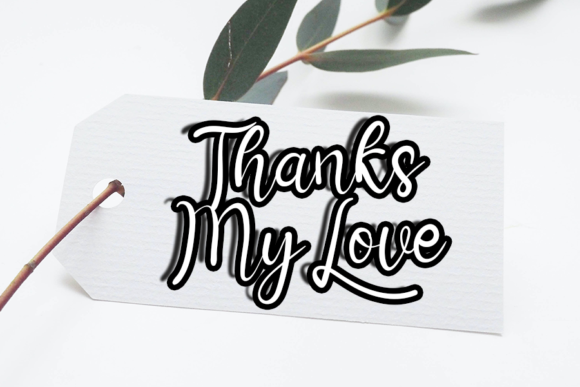Happy Wedding Font Poster 5