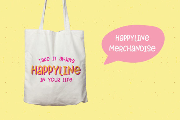 Happyline Font Poster 5