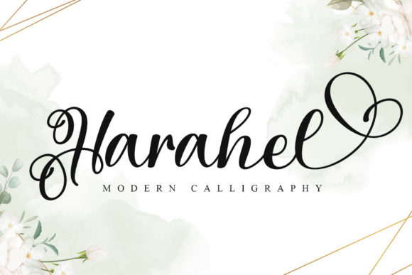 Harahel Font Poster 1