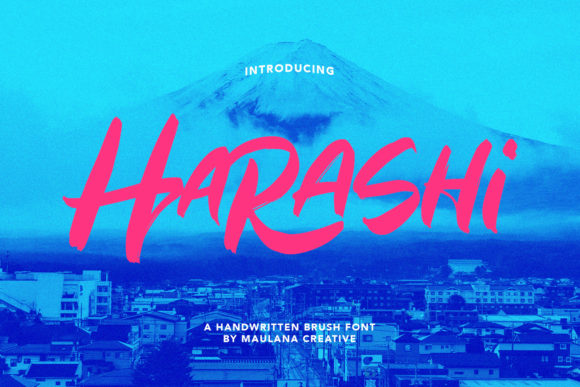 Harashi Font Poster 1