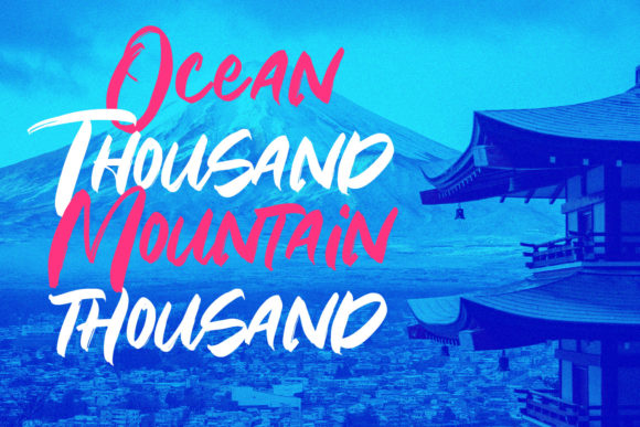 Harashi Font Poster 2