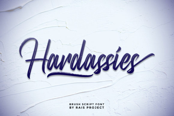 Hardassies Font Poster 1