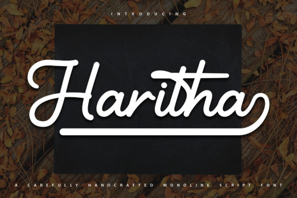 Haritha Font Poster 1