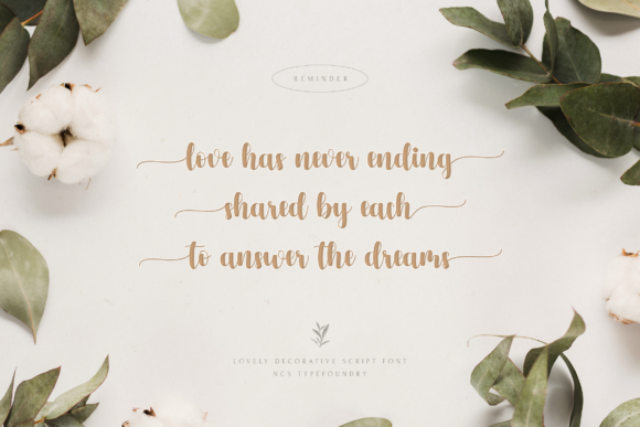 Harland Roselyn Font Poster 4