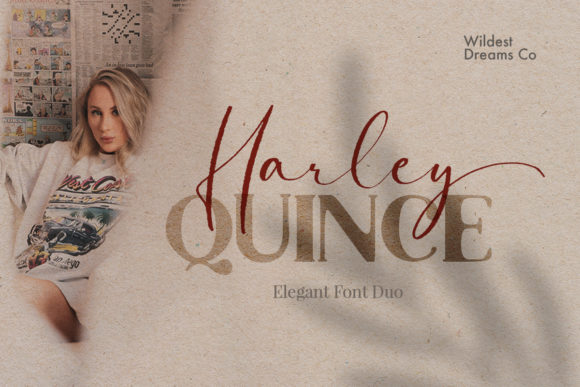 Harley Quince Font Poster 1