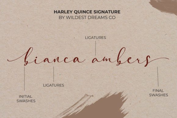 Harley Quince Font Poster 4