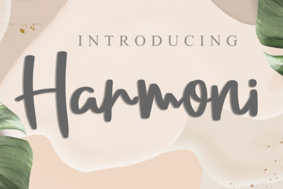 Harmoni Font Poster 1