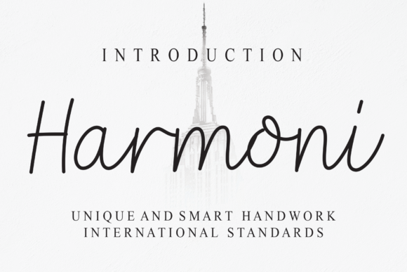 Harmoni Font