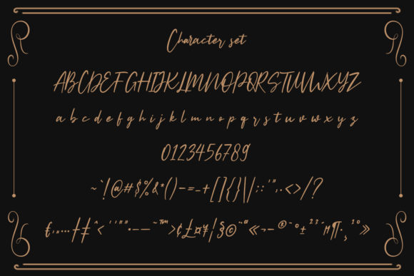 Harollds Font Poster 6