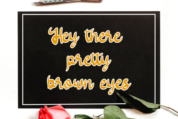 Harvest Moon Font Poster 4