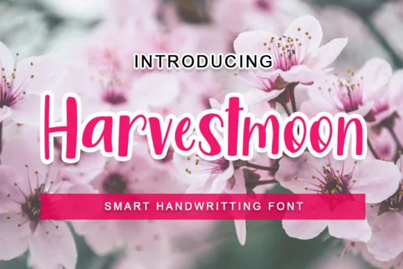 Harvestmoon Font Harvestmoon Font Poster 1
