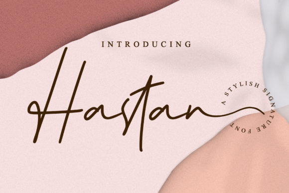 Hastan Font Poster 1