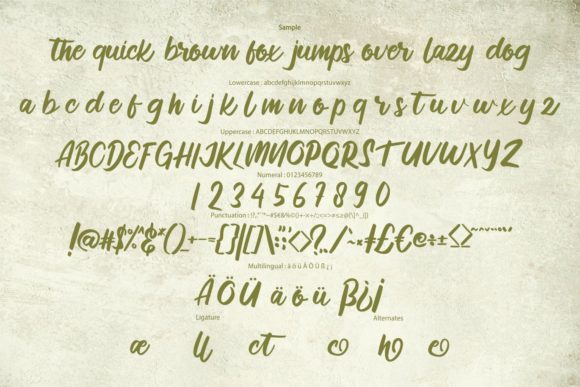 Hatchen Font Poster 6