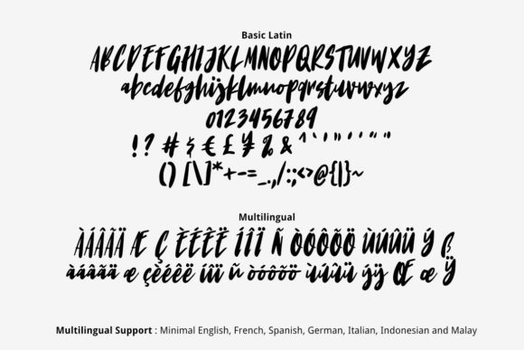 Hatiku Font Poster 2