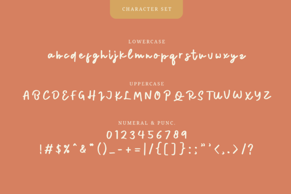 Hatimune Font Poster 3