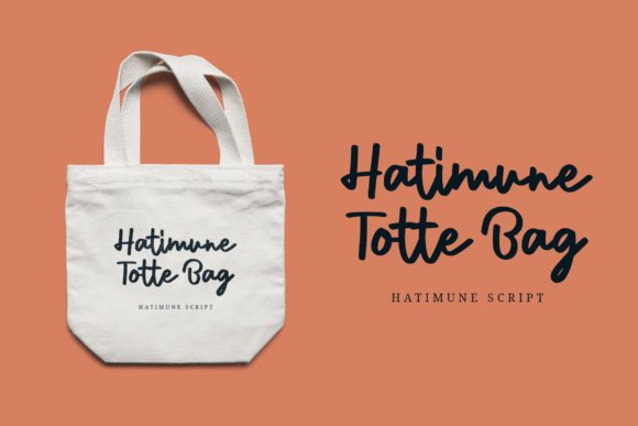 Hatimune Font Poster 5