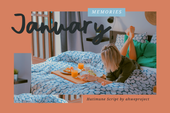 Hatimune Font Poster 6