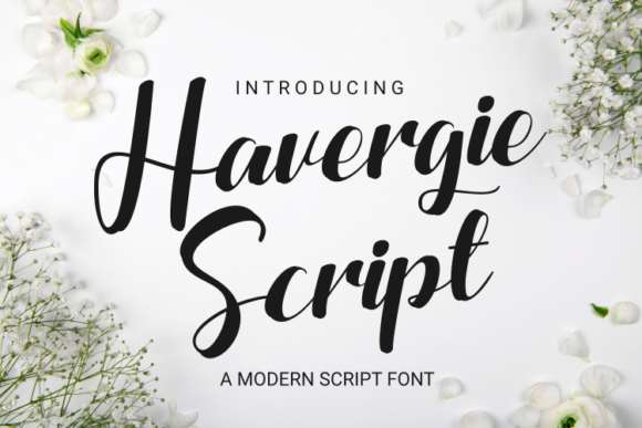 Havergie Font Poster 1