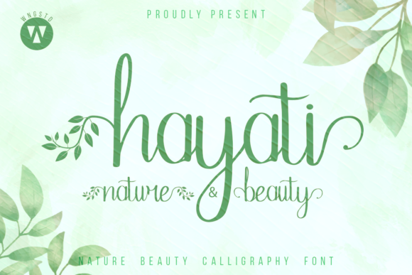 Hayati Font Poster 1