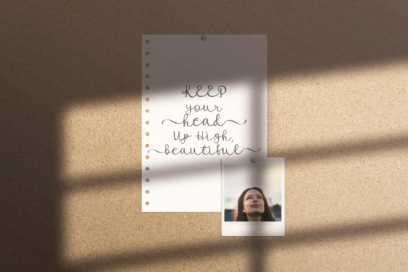 Head High Font Poster 2