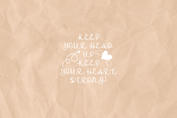 Head High Font Poster 5
