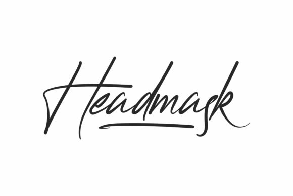 Headmask Font Poster 1