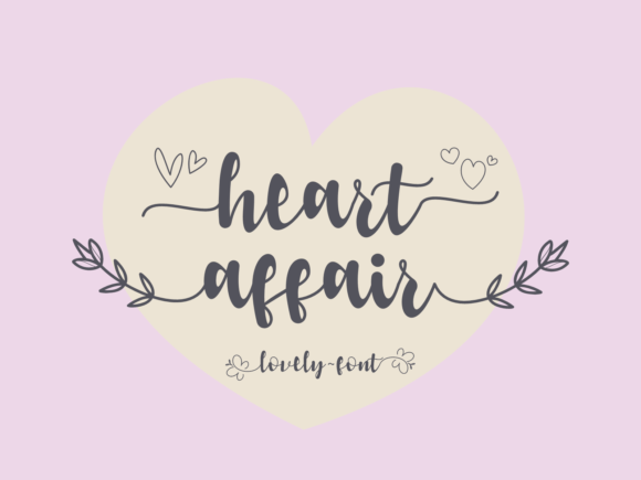 Heart Affair Font