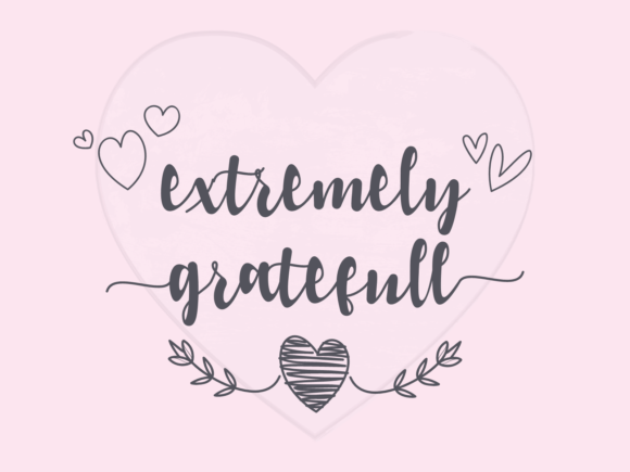 Heart Affair Font Poster 8
