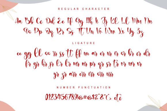 Heartberry Font Poster 6