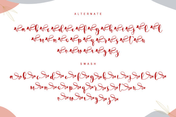Heartberry Font Poster 7