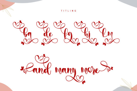 Heartberry Font Poster 8