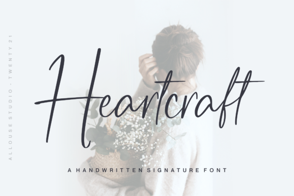 Heartcraft Font Poster 1