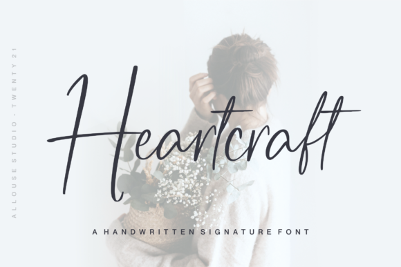 Heartcraft Font Heartcraft Font Poster 1