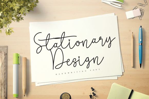 Heaven Writing Font Poster 5