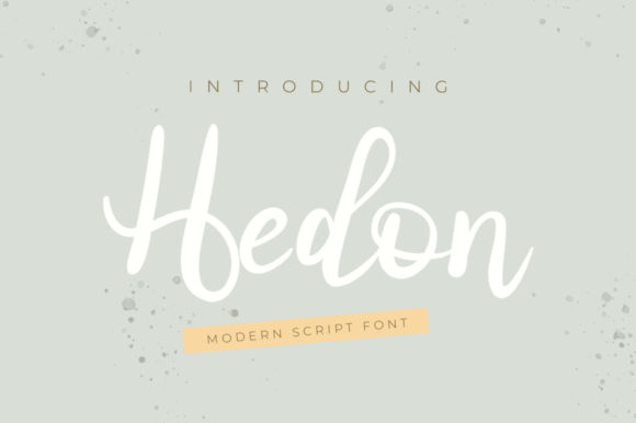 Hedon Font Poster 1