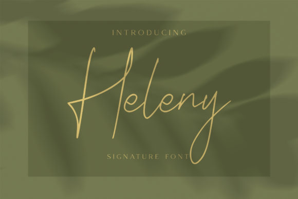 Heleny Font Poster 1