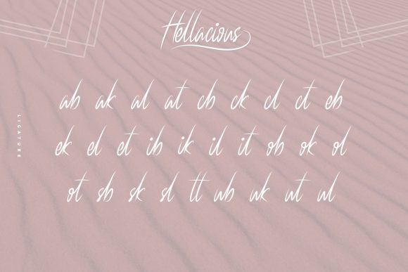 Hellacious Font Poster 6