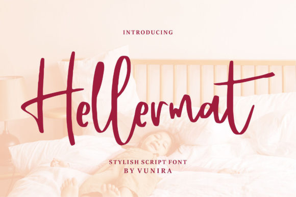 Hellermat Font Poster 1