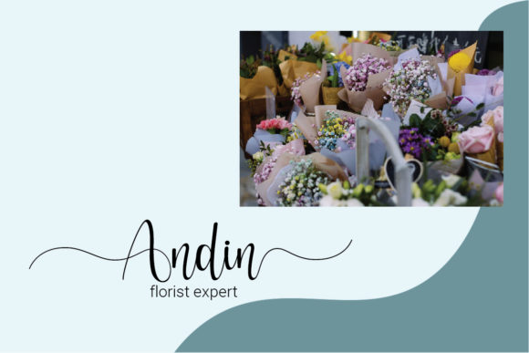 Hello Adeline Font Poster 2