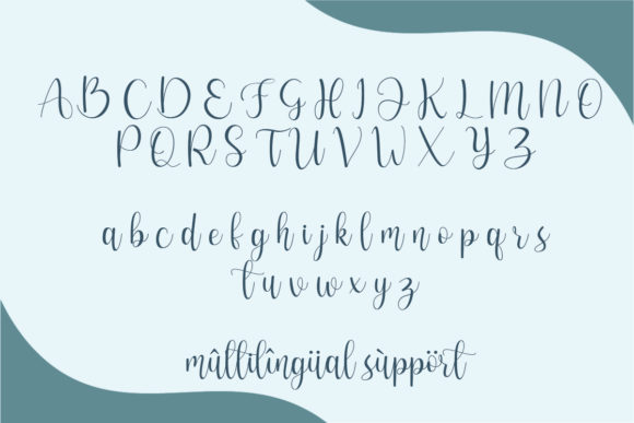 Hello Adeline Font Poster 6