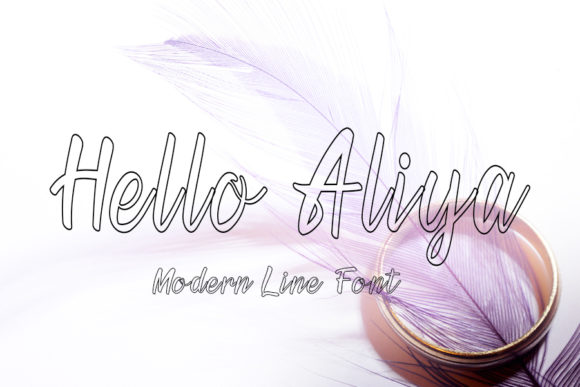 Hello Aliya Font