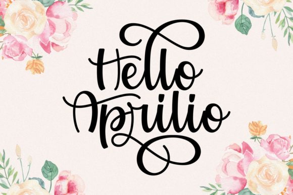 Hello Aprilio Font