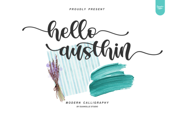 Hello Austhin Font