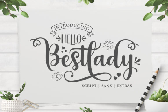 Hello Bestlady Font