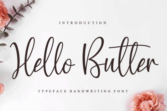 Hello Butter Font Poster 1