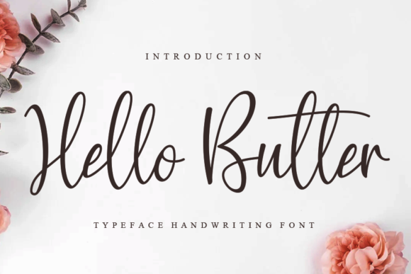 Hello Butter Font Hello Butter Font Poster 1