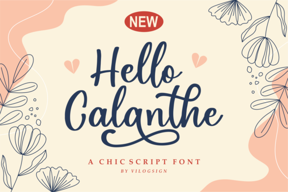 Hello Calanthe Font